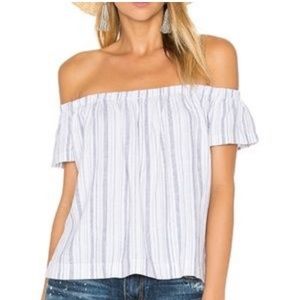 Anthropology Cloth and Stone off the shoulder top